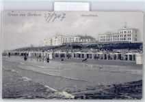 26757 W2972 Borkum - Strand-Hotels