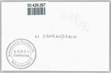 61191 W6365 Ober-Rosbach , Kr Friedberg, Hess - Foto Kirche