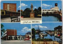 22880 W2000 Wedel - Bahnhof , Postamt