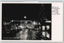 73312 W7340 Geislingen an der Steige - Hauptstraße Weihnachten Auto Baum