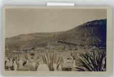 Arabischer Friedhof, Foto-Karte Friedhof