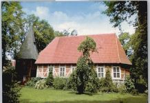 21272 W2115 Egestorf , Nordheide - Kirche Glockenturm Baum