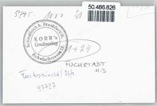 97727 W8731 Fuchsstadt , Unterfr - Foto-Karte