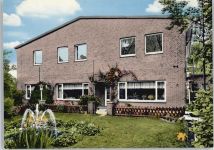 24594 W2354 Hohenwestedt - Gaststätte Ludwigslust Springbrunnen Zaun Baum Laterne