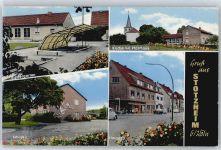50354 W5030 Stotzheim b Hermülheim - Kindergarten, Schule, Kirche, Hauptstraße