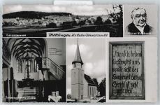 75378 W7263 Möttlingen , Württ - Kirche, Pfarrer Blumhardt