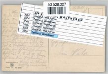 Trachten, Walcheren Wasserträger
