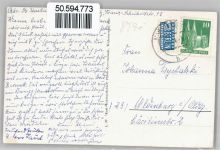 95692 W8591 Konnersreuth , Oberpf - Kircheninneres, Haus der Therese Neumann, Marktplatz