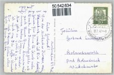 54497 W5552 Morbach , Hunsrück Gebrauchsspuren