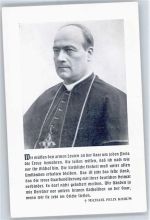 Spruch , Michael Felix Korum Bischof