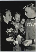 Warschau , Shirley Strickland Leichtathletik