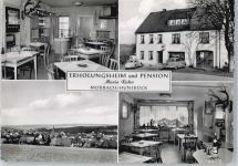 54497 W5552 Morbach , Hunsrück - Pension Rahn, Gesamtansicht