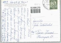 54497 W5552 Morbach , Hunsrück - Pension Rahn, Gesamtansicht