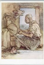 Max Geyer , Glasschleifer aus dem Böhmerwald Künstler
