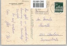 35510 W6308 Butzbach - Kreisjugendheim Hubertus, Ortsschild