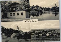 02829 O8901 Königshain b Görlitz, Neiße - Hochsteinbaude, Kirche, See