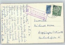 37235 W3436 Hausen , Kr Witzenhausen - Landpoststempel, Ferienheim Jugendherberge Meißnerhaus