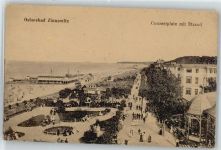 17454 O2238 Zinnowitz , Ostseebad - Konzertplatz mit Strand