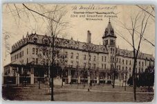 Milwaukee - St. Joseph´s Convent, Sacred Heart Sanitarium 22nd and Greenfield Avenues