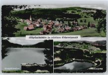 79868 W7828 Altglashütten , Schwarzw - Windgfällweiher, Feldbergblick