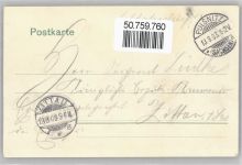01896 O8514 Pulsnitz - Hauptmarkt, Restaurant Ratskeller, Sparkasse, Hotel grauer Wolf