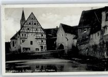 89415 W8882 Lauingen (Donau) - Partie am Tränktor