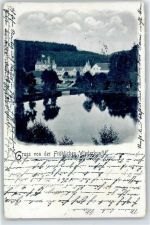 07646 O6540 Stadtroda - Jagdschloss Fröhliche Wiederkunft