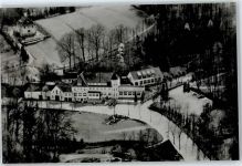 49186 W4505 Bad Iburg Gebrauchsspuren Fliegeraufnahme, Waldhotel Felsenkeller
