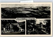 98559 O6054 Gehlberg - Gesamtansicht, Kirche, gasthaus