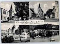 49843 W4459 Uelsen - Schwimmbad , Marktplatz