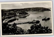 24960 W2392 Glücksburg (Ostsee) - Seebrücke, Dampfer