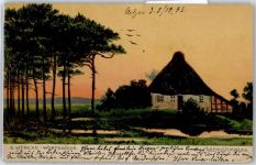 S. Wencke, Abendstimmung Kunstgeschichte Worpswede