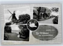 24361 W2333 Groß Wittensee - Windmühle ,Dorfpartie