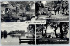 16866 O1910 Kyritz , Prignitz - Inselrestaurant Untersee-Insel
