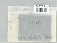 25917 W2262 Leck - Negativ, Gaststätte Deutsches Haus