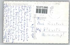 49186 W4505 Bad Iburg - Gasthaus Pension Jägerhof , Marke entfernt , , Fliegeraufnahme