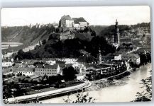 84489 W8263 Burghausen , Salzach - Schloss Gesamtansicht