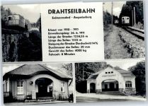 09573 O9382 Augustusburg - Drahtseilbahn, Bergstation, Talstation Erdmannsdorf