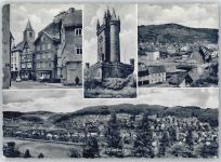 35683 W6340 Dillenburg - Hauptstraße, Wilhelms-Turm, Gesamtansicht
