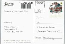 Aufkleber Postkarte Mainzelmännchen Comic