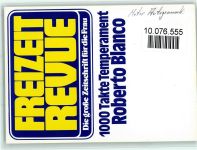 Original - Roberto Blanco Autogramm