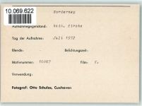 26548 W2982 Norderney FOTO KEINE AK katholische Kirche Innenaufnahme