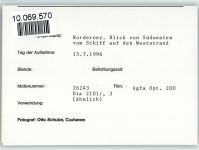 26548 W2982 Norderney FOTO KEINE AK