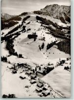 6691 Jungholz ,Tirol - Winter - Flugbild ca 1960 AK