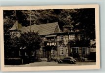 98596 O6089 Trusetal - Gasthaus Pension Zum Trusetaler Wasserfall VW-Käfer