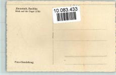 61130 W6361 Ilbenstadt , Hess - Basilika Innenaufnahme Blick auf die Orgel