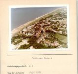 27472 W2190 Duhnen FOTO KEINE AK Foto montiert auf Karton