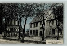 14797 O1804 Lehnin - Kloster Lehnin Kirchplatz mit Schule und Königshaus