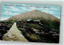 Riesengebirge 1912 - Koppenplan mit Riesenbaude und Schneekoppe