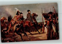 Schlacht bei Lena - Gemälde von Vernet AK Reichseinigungskriege 1864-1870/71